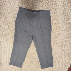 TACT SQUAD U.S.A. 7002 Polyester 4-Pocket Uniform Trousers - Heather Grey 42x28